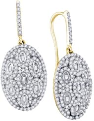 1.10CTW DIAMOND FASHION HOOPS