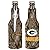 Green Bay Packers NFL Team Logo Drink Beer Beverage Bottle Insulated Picnic Outdoor Party Beach BBQ Kooler Bottle Cooler - 12oz Camo Bottle Koozie