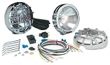 KC HiLiTES 126 SlimLite Chrome 100-Watt Fog Light System