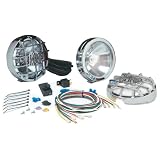KC HiLiTES 126 SlimLite Chrome 100-Watt Fog Light System