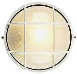 Bulkhead Collection 10 Wide White Outdoor Wall Light