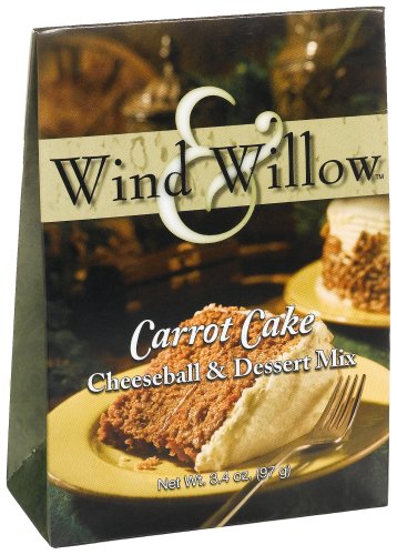 Wind & Willow Carrot Cake Cheeseball, 3.4-Ounce Boxes (Pack of 6) by Wind & Willow