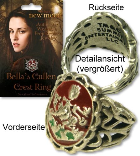 Twilight - New Moon Bellas Crest Ring - Wappenring