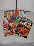 10 Pillsbury Classic Cookbooks - The Slow Cooker ~ Easiest-Ever Holiday Menus ~ Casseroles & Easy Skillet Meals ~ Bars & Cookies ~ Chicken ~ Breakfast Brunches & Lunches ~ Dinner In Time ! Calories Wise ~ Mexocan Cooking & Holiday Over 100 Recipes