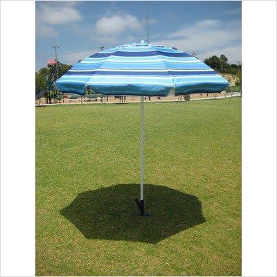 6 FOOT Beach Umbrella Color: Blue Multi
