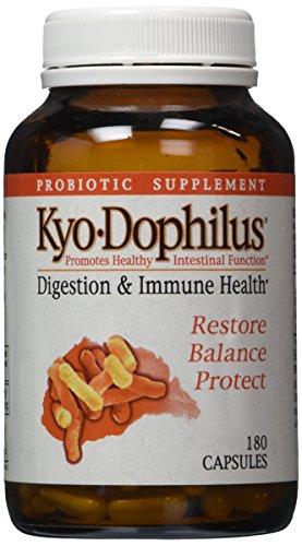 Wakunaga of America Company - Kyo-Dophilus, 180 Capsules, Proprietary Blend 1.5 Billion Cells.