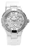 GUESS White Prism Watch