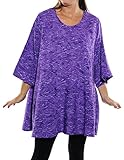 WeBeBop Womens Plus Size Lavender Swing Top CIRLV