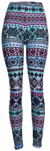 PLUS SIZE High Quality Printed Leggings (Flow of Nature)