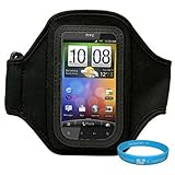 Black Durable Moisture Resistant Neoprene Protective Exercise Workout Armba ....