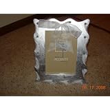 5x7 Silver Interior Accents Tabletop Organza Ribbon Frame (dated 2005) by Interior Accents