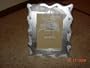 5x7 Silver "Interior Accents" Tabletop Organza Ribbon Frame (dated 2005)