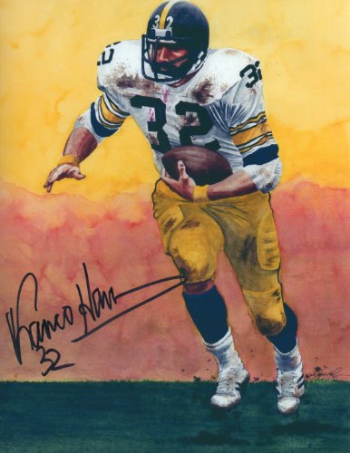 Pittsburgh Steelers FRANCO HARRIS Signed Autographed 8x10 Photo COA