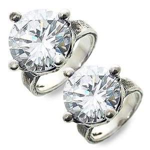 【クリックで詳細表示】Kalico Lucy (カリコルーシー) シルバーペアリング Men’s：15.0号 Lady’s：16.0号 KL041CZ-KL041CZ