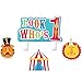 Fisher Price Circus 1st Birthday Four Piece Molded Candle Set