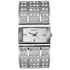 DKNY Essentials Swarovski Crystal Silver Stainless Steel Ladies Watch NY3713