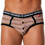 Andrew Multi-Color Stripe Brief Underwear