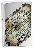 Original Zippo Feuerzeug Lifetime Guarantee