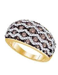 1.22CT-DIAMOND FASHION BAND / 10KYG