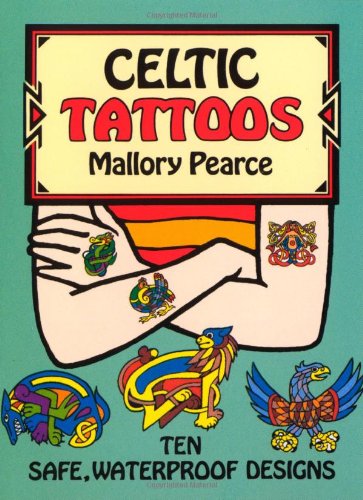 Dover Publications Inc. Celtic Tattoos (Temporary Tattoos)