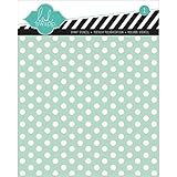 Heidi Swapp Polka Dot Stencil, 6 by 6-Inch