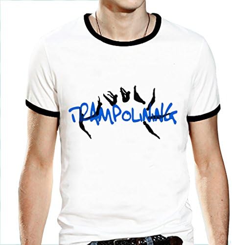 Alisoon Ringer T Somersault Trampoline Gymnastics Cotton T-Shirts Small