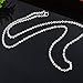 HooAMI Mens Womens Silver Egyptian Eye of Horus Pendant Necklace Stainless Steel Jewelry 22 inch Chain