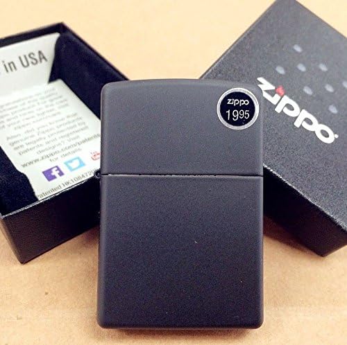 Black Matte Classic Windproof Lighter #218 New In Box