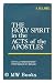 The Holy Spirit in the Acts of the Apostles / by J. H. E. Hull at Amazon Books: 51a6DL6sMVL._SL75_