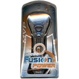 Gillette Fusion MVP Power Razor w/ Cartridge & Battery - 5 Blade Technology with Precision Trimmer