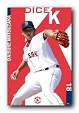 Daisuke Matsuzaka Dice K - Boston Red Sox MLB 22"x34" Art Print Poster