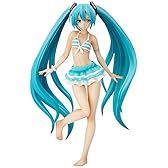 キャラクター・ボーカル・シリーズ01 初音ミク 水着Ver. 1/12スケール PVC製 塗装済み組み立て式フィギュア