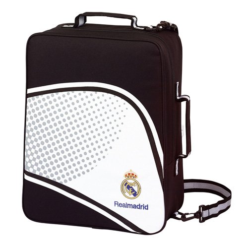 ラベルバッグA( 黑色×白色)611024495 皇马官