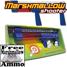 Marshmallow Shooter Toy Gun w/ Free Bag of Marshmallow Ammo
