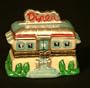 1950's Soda Fountain Diner Hinged Trinket Box phb