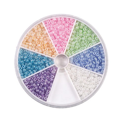 Childrens Toyshop  Spielwaren : Gütermann / KnorrPrandell 6115012 - Rocailles pastell, 30 g
