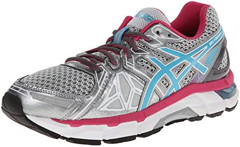 ASICS Women's Gel-Fortify Running Shoe,Lightning/Turquoise/Cabernet,9 M US