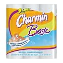Charmin Basic 9 Large Rolls, 253 1-Ply Sheets per Roll (Pack of 4)