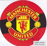 Review Official Football Merchandise  / Manchester United FC Window Sticker - Round