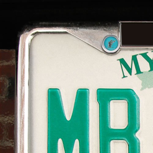 Florida Marlins 2-Pack Team Logo License Plate Screw Caps