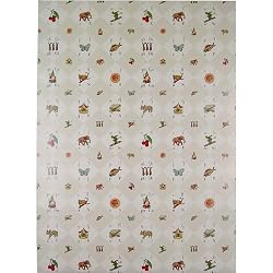 Alphabet Vintage Italian Designs Toys Cue Cards Decoupage or Gift Wrap Paper 20 by 28 "