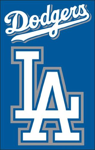 MLB Los Angeles Dodgers Applique Banner Flag