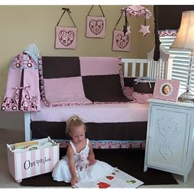 Nursery To Go Chocolate Delight 10 Piece Crib Set by Pam Grace Creations