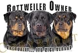 Rottweiler Mouse Pad Dog Mousepad Vice Versa