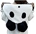 King Ma Womens Hoodie Panda Ear Tail Zip up Loose Outerwear