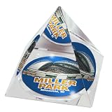 MLB Milwaukee Brewers Miller Park Crystal Pyramid Paperweight