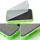 Bumper Case Hard Back Cover For Apple iPhone 4 4G AT&T Green