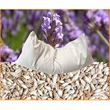 Bio Dinkel-Lavendel Kissen 40 x 80 cm wei�von "Naturhaus Kaiser"