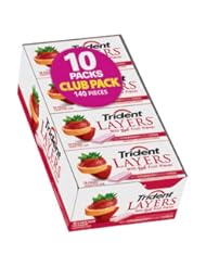 Grocery: Trident Layers Strawberry & Tangy Citrus Sugar Free Gum - 8/14ct - Trident