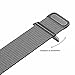 GKKIOO Replacement Mesh Stainless Steel Band for Apple Smart Watch-Black